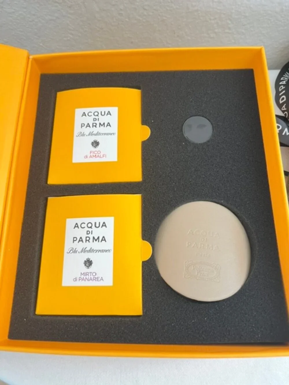 Acqua di parma Special Edition milano car diffuser and refill gift set